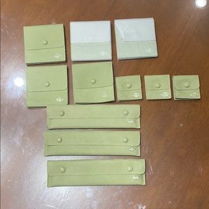 Van cleef pouches multiple sz 100% authentic new